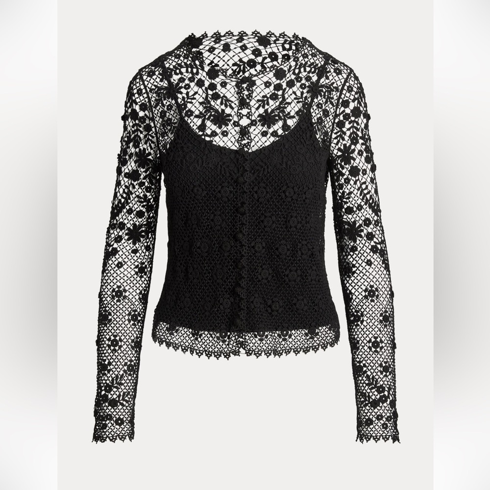 Polo Ralph Lauren Lace Cardigan